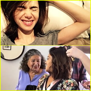 Golden Globe Nominees Gina Rodriguez & Lily Collins Share Getting Ready Routines
