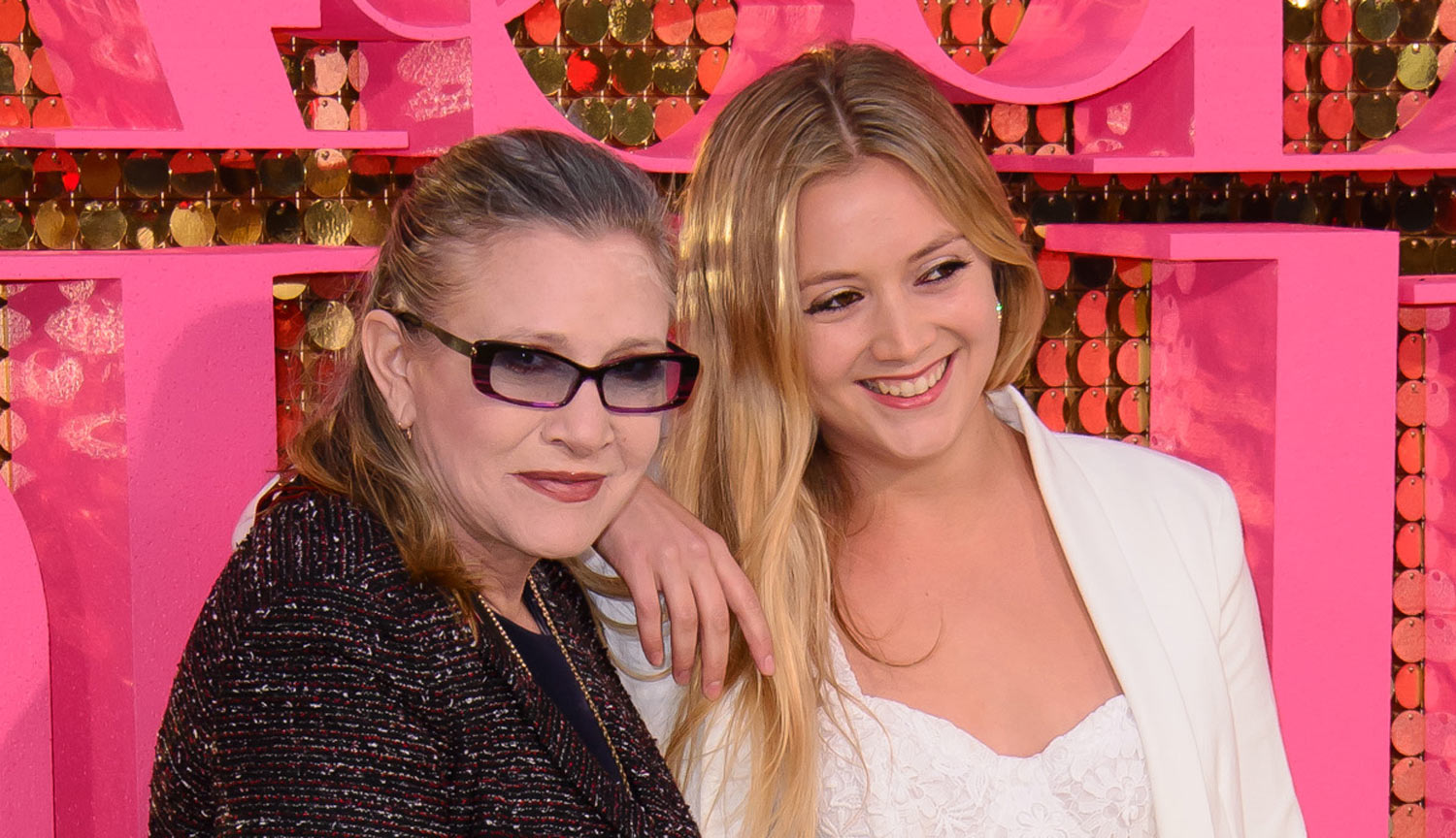 Billie Lourd Shares Sweet Throwback Photo with Late Mom Carrie Fisher