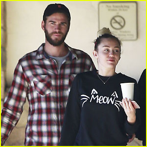 Miley Cyrus & Liam Hemsworth Hang Out in Malibu!