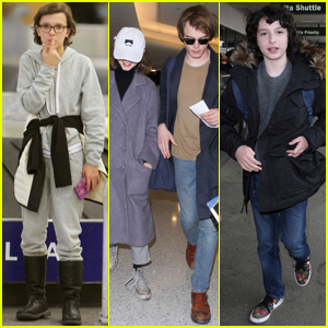 The 'Stranger Things' Cast Get Back to Work After Golden Globes