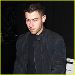Nick Jonas Shows Off His Buff Biceps While Heading to Dinner