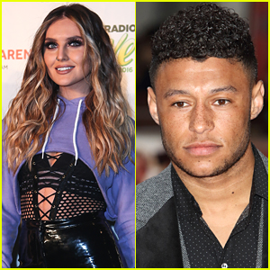 Perrie Edwards Snaps Pic of New Boyfriend Alex Oxlade-Chamberlain & His Dogs