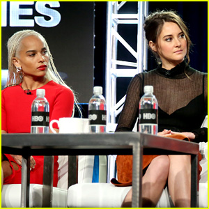 'Divergent' Stars Shailene Woodley & Zoe Kravitz Reunite to Promote Their New Project!