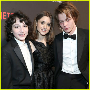 'Stranger Things' Cast Party With Netflix After Golden Globes 2017