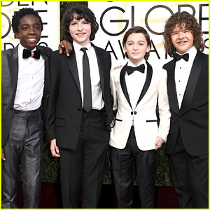 'Stranger Things' Boys Suit Up for Golden Globes 2017!