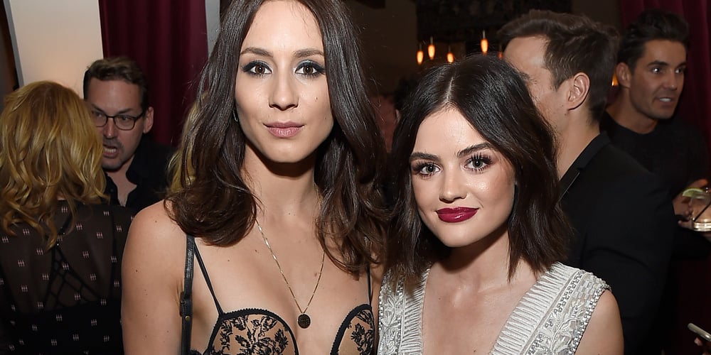 PLL’s Troian Bellisario & Lucy Hale Made Our Sparia Hearts So Happy at EW’s SAG Party