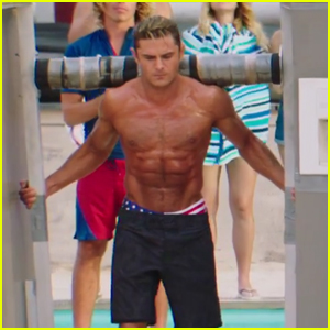 VIDEO: Zac Efron Shows Off His Buff Body in New 'Baywatch' Trailer