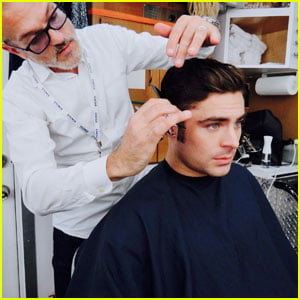 Zac Efron Gets Major Haircut To Start Shooting 'The Greatest Showman'
