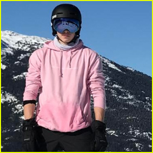 Brooklyn Beckham Broke His Collarbone Snowboarding During Family Vacation!
