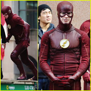 Grant Gustin & Tom Felton Are Good Guys on the Set of 'The Flash'