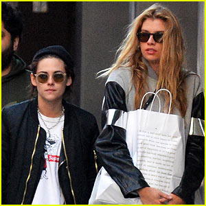 Kristen Stewart & Stella Maxwell Couple Up for Shopping Trip