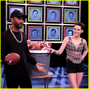 Kristen Stewart Plays Facebreakers Game with Big Sean on 'Fallon' - Watch Now!