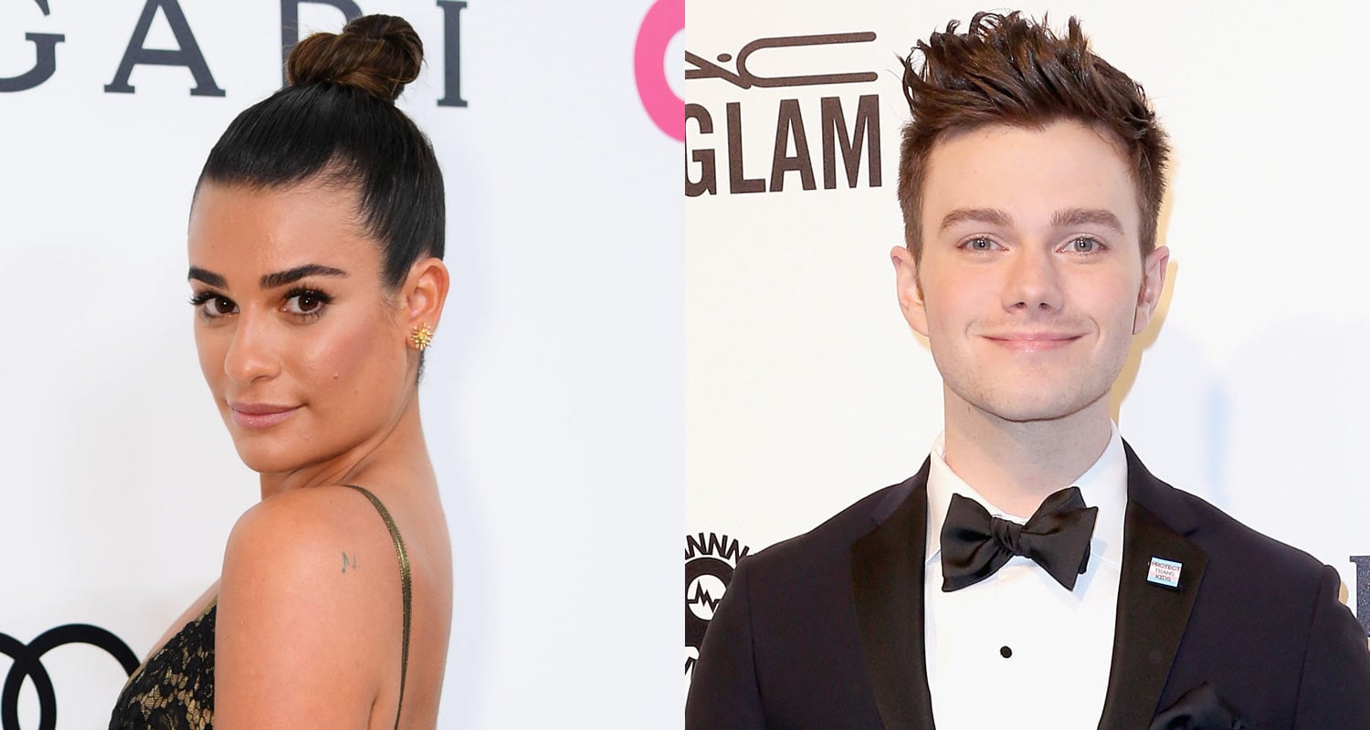 Lea Michele Stuns at Elton John AIDS Foundation Oscars Party