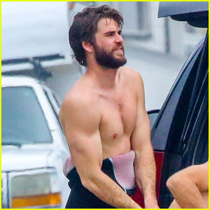 Liam Hemsworth Gets In a Day of Surfing in Malibu!