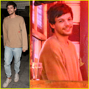 Louis Tomlinson Checks Out Pal James Arthur's Concert in Hollywood
