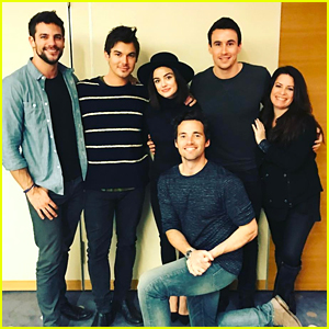Lucy Hale Shares Sweet PLL Reunion Pic with Tyler Blackburn & Ian Harding