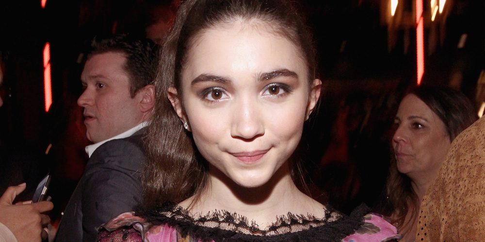 Rowan Blanchard Hits a Rally Before Pre-Oscar Party