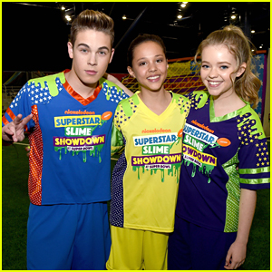 'School of Rock' Stars Get Slimed at Nickelodeon Super Bowl Event!