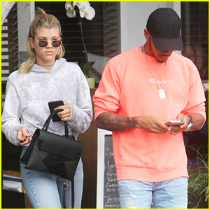 Sofia Richie & Lewis Hamilton Lunch Out Together in LA