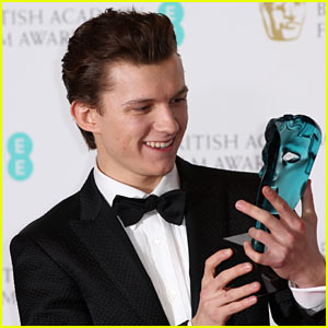 Tom Holland is Pumped About His BAFTAs 2017 Win!