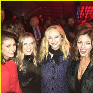 'The Vampire Diaries' Cast Attends Wrap Party, Nina Dobrev Gives Co-Stars #TVDForever Keys