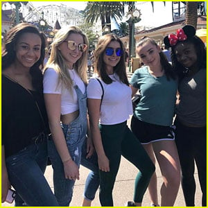 Chloe Lukasiak & Kendall Vertes Hang With 'Dance Moms' Friends at Disneyland