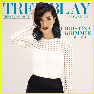 Christina Grimmie Gets The Ultimate Tribute In Tremblay Magazine