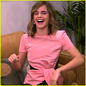Emma Watson Can't Contain Her Laughter During Funny Hidden Camera Prank for 'Ellen' (Video)