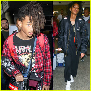 Jaden & Willow Smith Show Off Their Cool Airport Style!