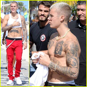 Justin Bieber Debuts Ferocious New Ink -- Pictures Inside!
