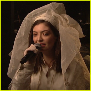 Lorde Wears A Veil For 'Saturday Night Live' Performance - Watch Now!