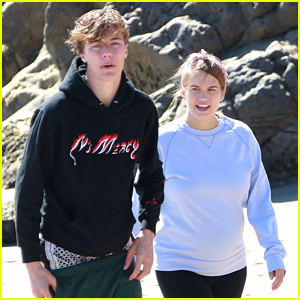 Lucky Blue Smith & Stormi Bree Spend the Afternoon At the Beach!