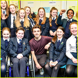 Nathan Sykes Spends Time With Young Cancer Survivor After Writing Inspiring Story For Cancer Research UK