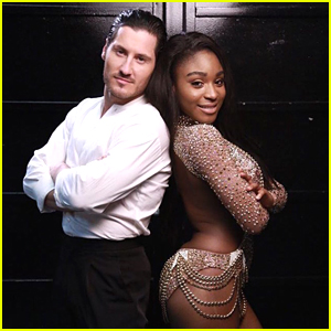 Normani Kordei & Val Chmerkovskiy Show Off Moves For DWTS In New Vid - Watch!