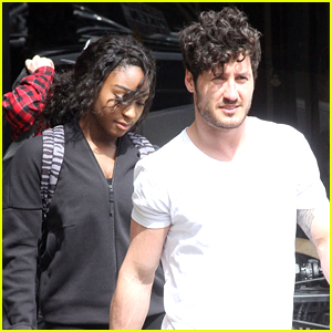 Normani Kordei & Val Chmerkovskiy Share New Video From 'Dancing With The Stars' Rehearsals