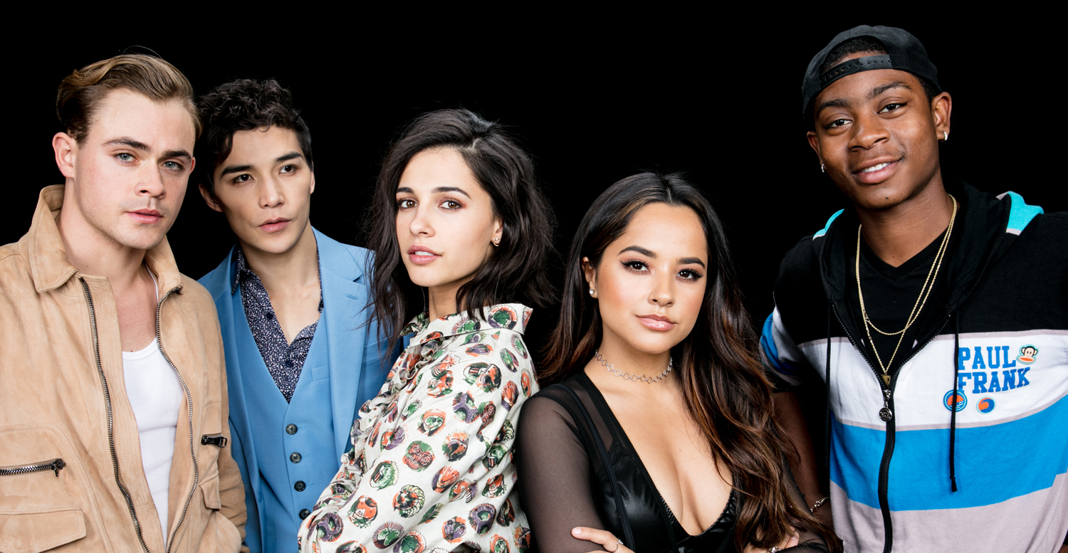 Becky G & ‘Power Rangers’ Cast Do NYC Promo | Becky G, Dacre Montgomery ...