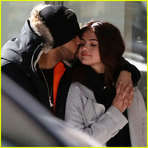 The Weeknd Gave Selena Gomez a Cute Kiss in Toronto!