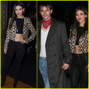 Victoria Justice & Boyfriend Reeve Carney Head to Red Hot Chili Peppers Concert