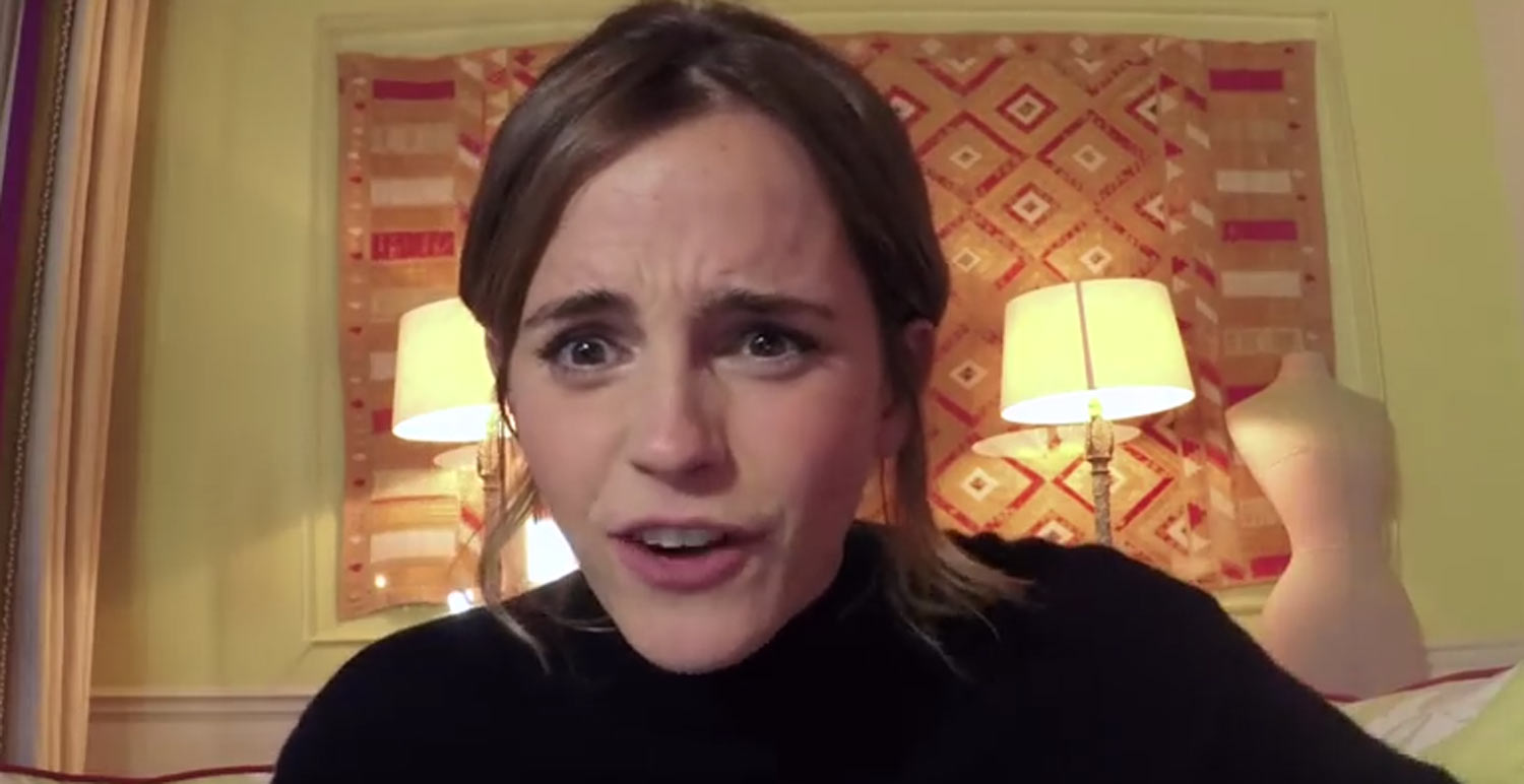 Watch Emma Watson Answer Tough Questions About Life And Love Video Emma Watson Just Jared Jr 