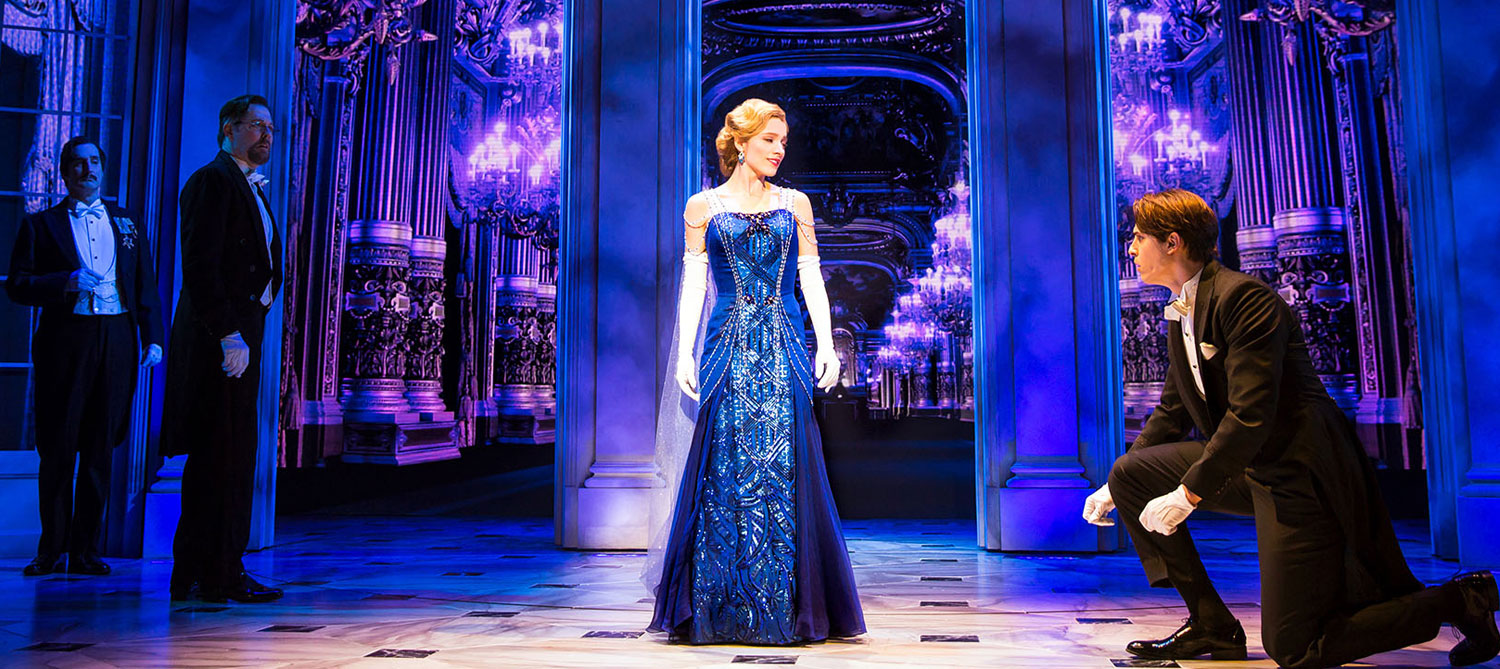 anastasia blue dress broadway Costume Designer Linda Cho on Bringing 'Anastasia' to Life