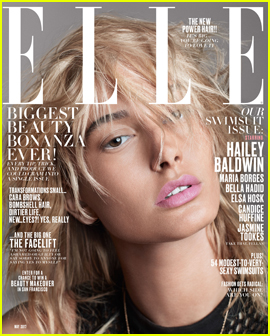 Hailey Baldwin & Bella Hadid Take on 'Elle' Cover With Their Model Pals