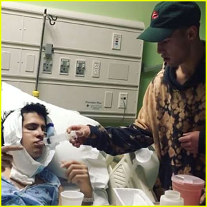 Cameron Dallas Nurses BFF Chris Gonzalez After Jaw Surgery