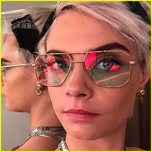 Cara Delevingne Makes Dramatic Change to Her Hairstyle - See Her New Pixie 'Do!