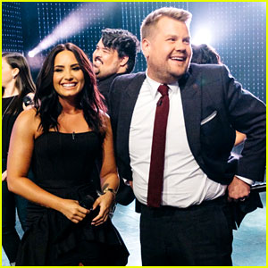 Demi Lovato Sings Adele & Katy Perry Songs for 'Divas Riff-Off' with James Corden!