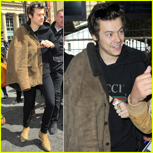 Harry Styles Just Spoke in French & It Was Adorable - Watch Now!