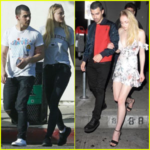 Joe Jonas & Sophie Turner Casually Go From Day to Night Date
