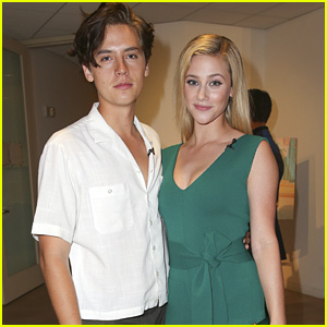Lili Reinhart & Cole Sprouse Talk About Her Poppy-Filled Photo Shoot