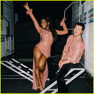 EXCLUSIVE: Normani Kordei Shares BTS Pics From 'DWTS Week 4 (Photo Diary)