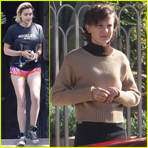 Millie Bobby Brown Teams Up With Paris Jackson For L.A. Filming