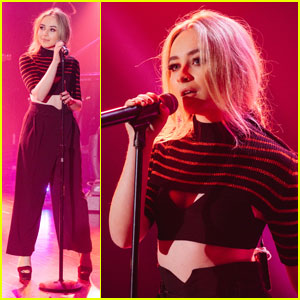 Sabrina Carpenter Performs 'Thumbs' on 'The Late Late Show' (Video)